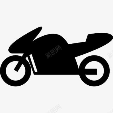 自行车链条摩托车图标图标