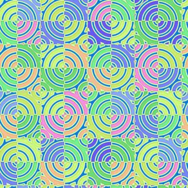 梦幻花纹背景背景