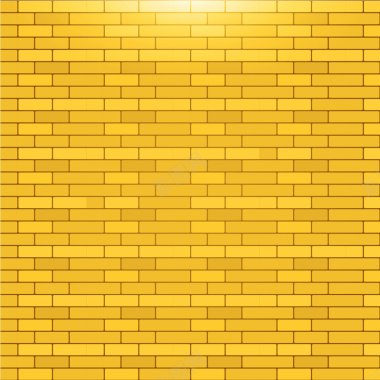 黄色渐变几何墙砖背景矢量图背景