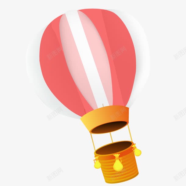 带框的热气球png免抠素材_88icon https://88icon.com 卡通 气球 童真 简约