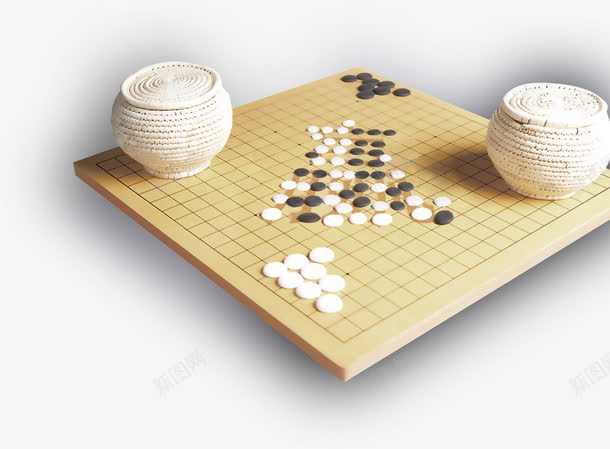 中国围棋图png免抠素材_88icon https://88icon.com 中国 传统 围棋 实物图