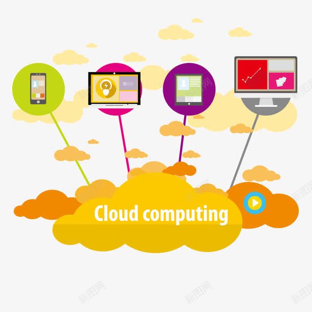 商务科技云朵技术信息矢量图ai免抠素材_88icon https://88icon.com 云朵 信息 商务 技术 科技 矢量图