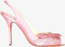 粉色高跟鞋素材
