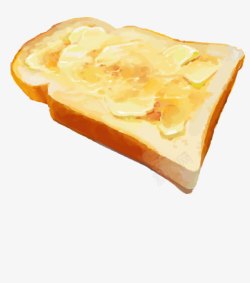 一块面包素材