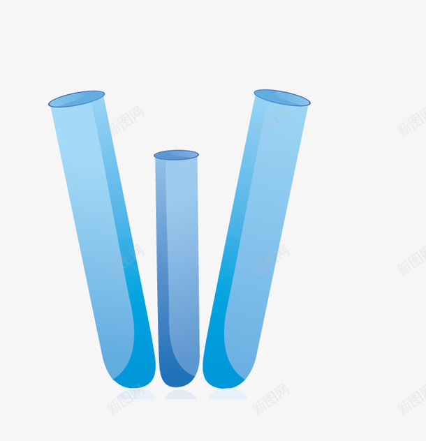 蓝色试剂管png免抠素材_88icon https://88icon.com 元素 化学 化学工具 化学用品 瓶子 绿色液体