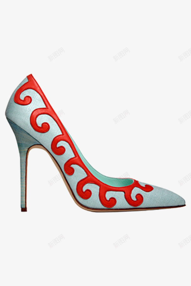 马诺洛中国风高跟鞋女鞋png免抠素材_88icon https://88icon.com Blahnik Manolo 中国风 产品实物 高跟