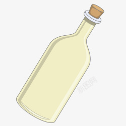 木塞瓶子带着木塞的瓶子高清图片