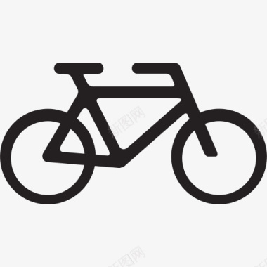 周期自行车自行车周期摩托车运输设施图标图标