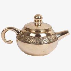 功夫茶壶纯铜茶具小茶壶素材