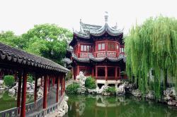 上海古镇建筑三素材
