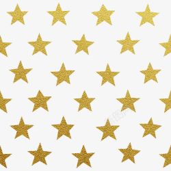 金色磨砂质感五角星背景素材
