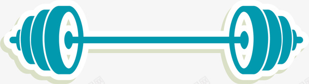 绿色扁平橘子杠铃png免抠素材_88icon https://88icon.com 举重杠铃 健康 健身房 强身健体 绿色杠铃 运动健身 锻炼