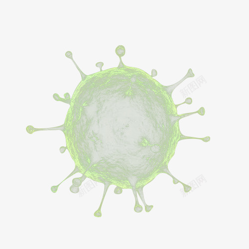 绿色透明干细胞png免抠素材_88icon https://88icon.com 免费 免费下载 医学 干细胞 素材 绿色 透明