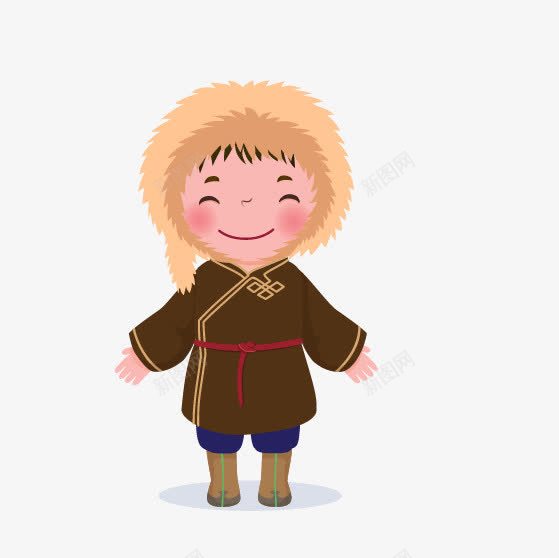 少数民族人物png免抠素材_88icon https://88icon.com 卡通男生 少数民族人物 少数民族男生