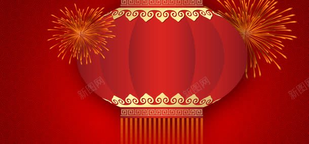 红色喜庆背景jpg设计背景_88icon https://88icon.com 喜庆 灯笼 红色