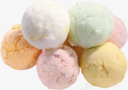 实物冰淇淋球素材