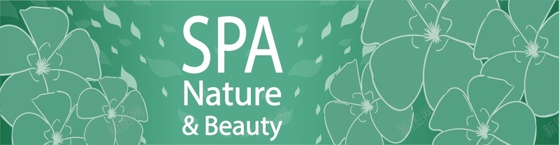 美容护肤SPA背景矢量图ai设计背景_88icon https://88icon.com SPA 小清新 小花 文艺 海报banner 清新 简约 绿色 美容 自然 矢量图