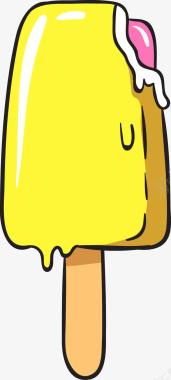 陕西美食卡通冰淇淋图标图标