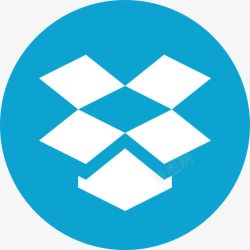 dropbox云Dropbox互联网标志网络图标高清图片