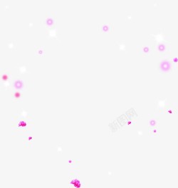 紫色梦幻卡通气泡素材