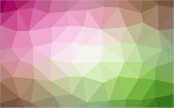 抽象几何多边形背景渐变绿紫色素材