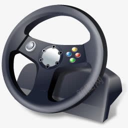 控制器游戏手柄方向盘远景的png免抠素材_88icon https://88icon.com Controller gamepad steering wheel 控制器 方向盘 游戏手柄