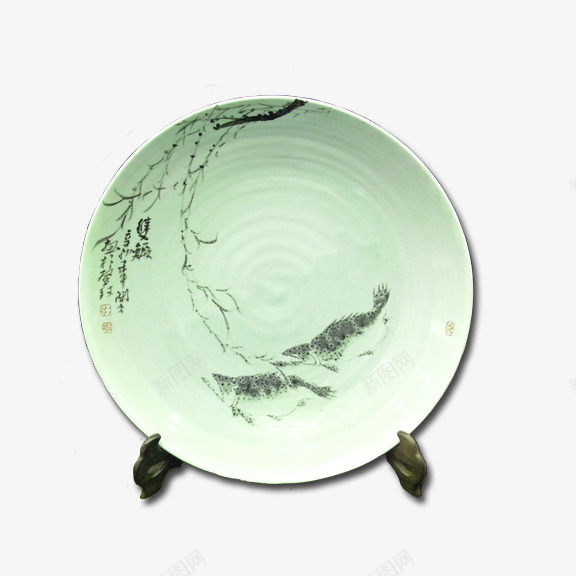 盘子psd免抠素材_88icon https://88icon.com 中国风 精美盘子