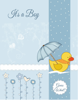 818母婴玩具海报卡通小鸭子蓝色背景矢量图高清图片