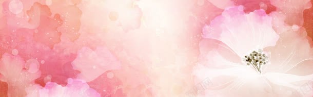 手绘粉色系花朵背景图jpg设计背景_88icon https://88icon.com 手绘 花