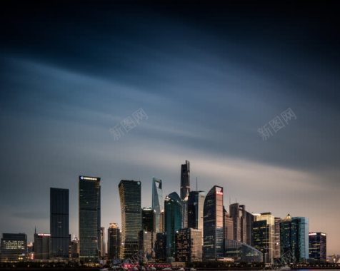上海建筑风景宽屏背景