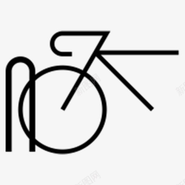 指示牌png自行车停车场标识图标图标