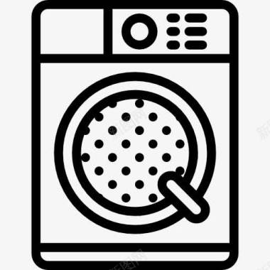 卫浴清洁洗衣机图标图标