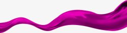 紫色彩带宣传海报素材