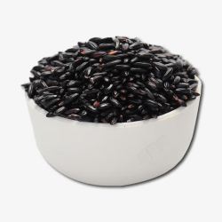 五谷杂粮黑米农产品养生黑粮米素材