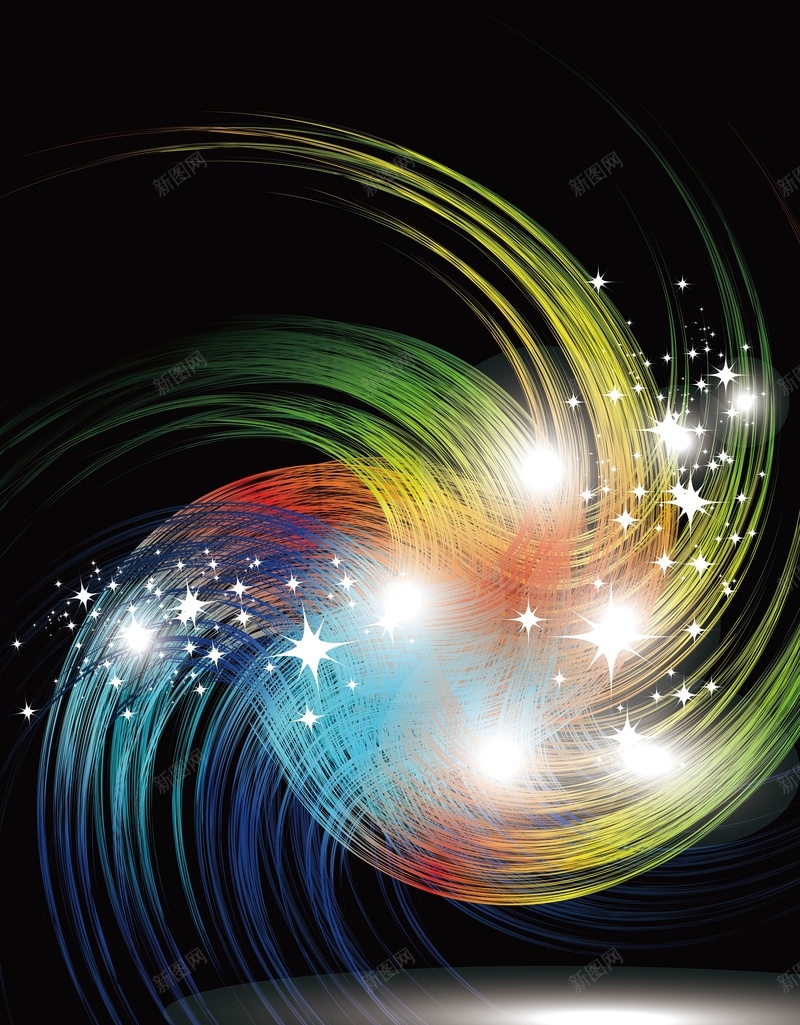 炫彩光晕背景矢量图ai设计背景_88icon https://88icon.com AI 光晕 欣喜 海报 矢量素材 科幻 科技 背景 高清背景设计图 矢量图