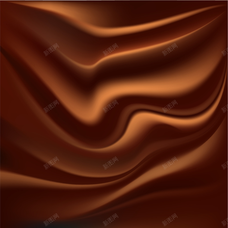 棕色丝滑巧克力背景矢量图ai设计背景_88icon https://88icon.com 丝滑 动感 巧克力 棕色 纹理 背景 质感 食品 矢量图