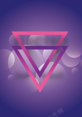 紫色渐变几何拼接矢量背景背景