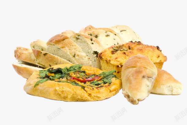 早餐面包粗粮png免抠素材_88icon https://88icon.com 产品实物 免费png素材 糕点 美味 美食