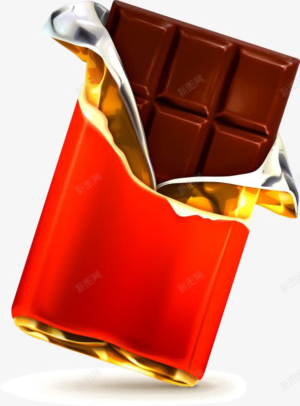 撕开的巧克力矢量图ai免抠素材_88icon https://88icon.com 巧克力 撕开 撕纸 矢量图