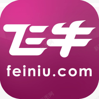 手机简书社交logo应用紫色飞牛手机图标图标