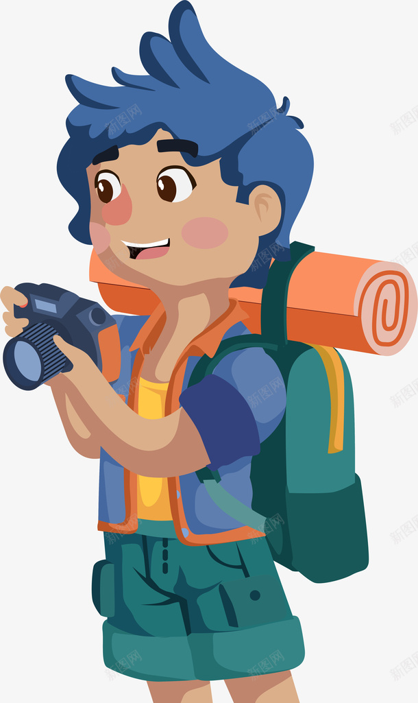 拍照照相的小男孩png免抠素材_88icon https://88icon.com 手绘 拍照 拍照小人 旅游人物 照相 男孩 矢量图案