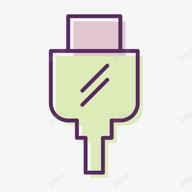 USB插头png免抠素材_88icon https://88icon.com USB 一根 手机充电器 手绘 插头 简笔 通用插头