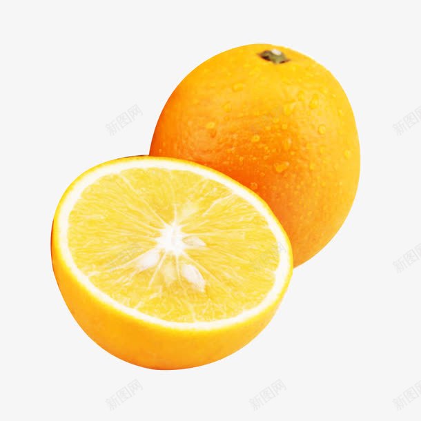 一个半柳橙png免抠素材_88icon https://88icon.com 一个 半个 柳橙 橙子 水果