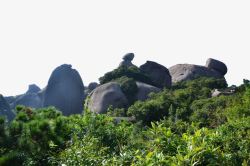 天姥山景区素材