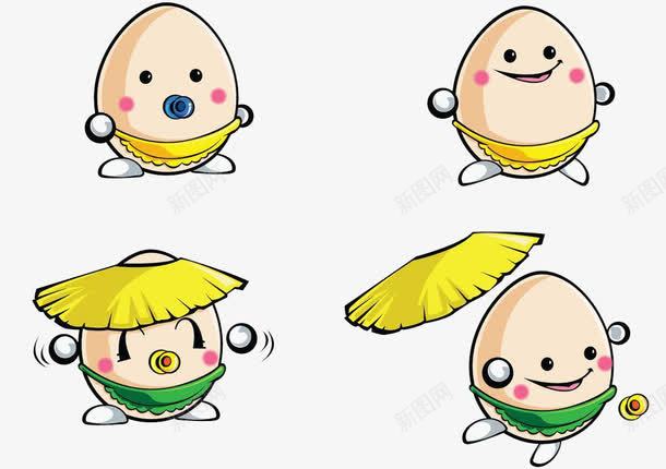 卡通手绘鸡蛋人png免抠素材_88icon https://88icon.com 卡通鸡蛋 手绘鸡蛋 蛋蛋卡通 鸡蛋 鸡蛋人