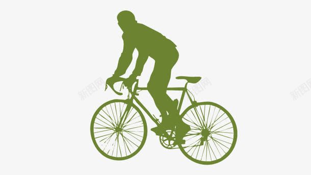 骑自行车人物png免抠素材_88icon https://88icon.com 人物剪影 单车剪影 矢量人物剪影 骑自行车人物