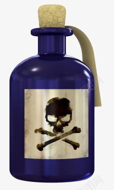 化学有毒物质瓶子图标图标