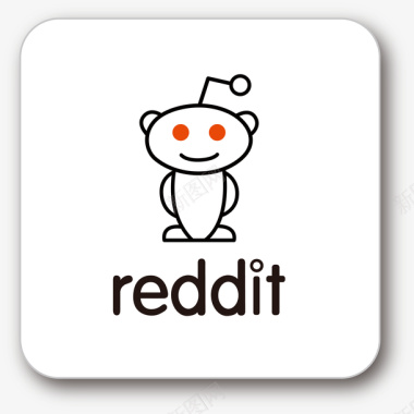 免费app手机Reddit应用图标图标