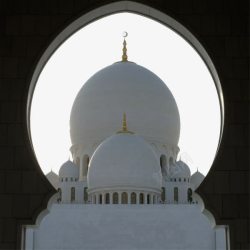 阿布扎比谢赫扎耶德清真寺一素材