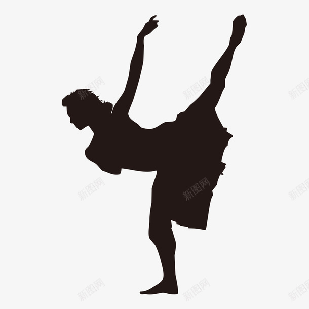 黑色芭蕾舞蹈剪影矢量图ai免抠素材_88icon https://88icon.com 手绘 矢量图 背光 舞蹈 舞蹈跳舞培训班招生 芭蕾舞者 裙子 跳舞剪影 跳舞的人 高雅的舞姿 黑色